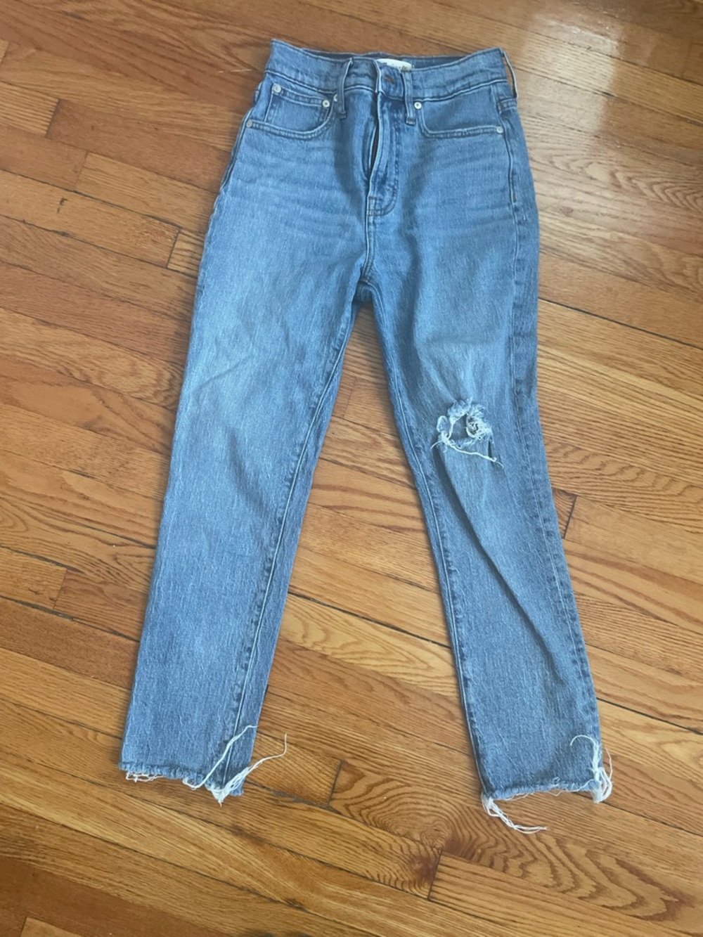 Madewell The Perfect Vintage Crop Jeans, Straight Leg